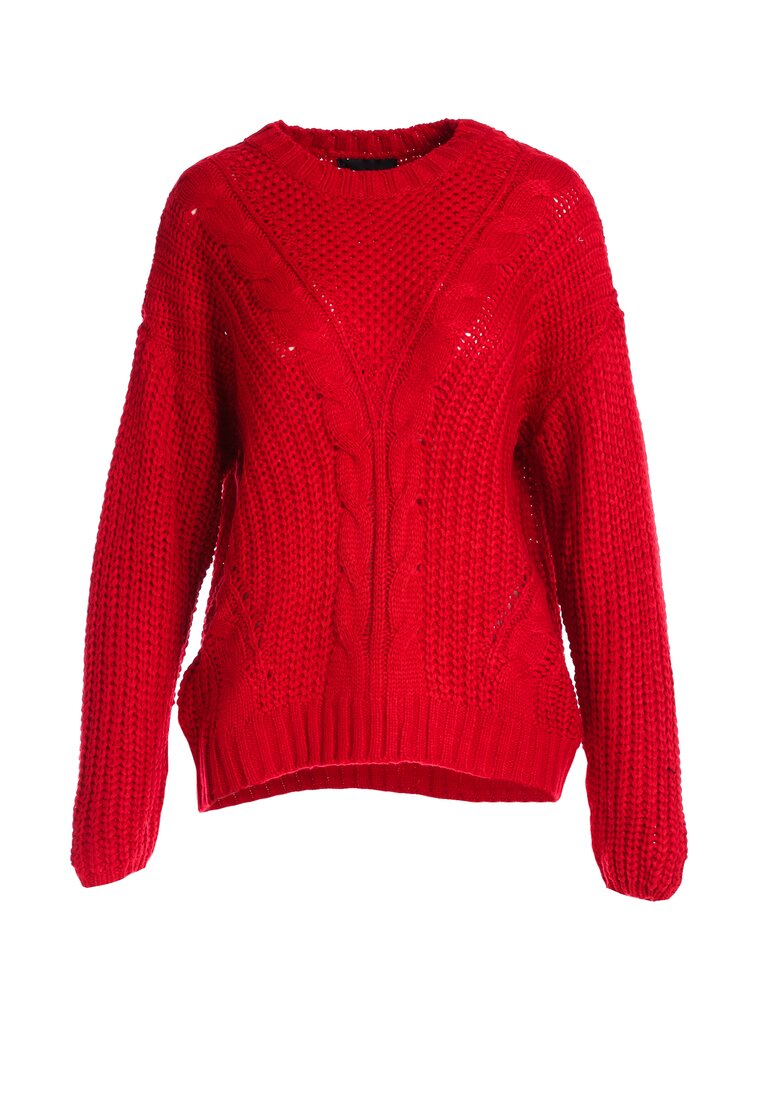 Czerwony Sweter Lilianne