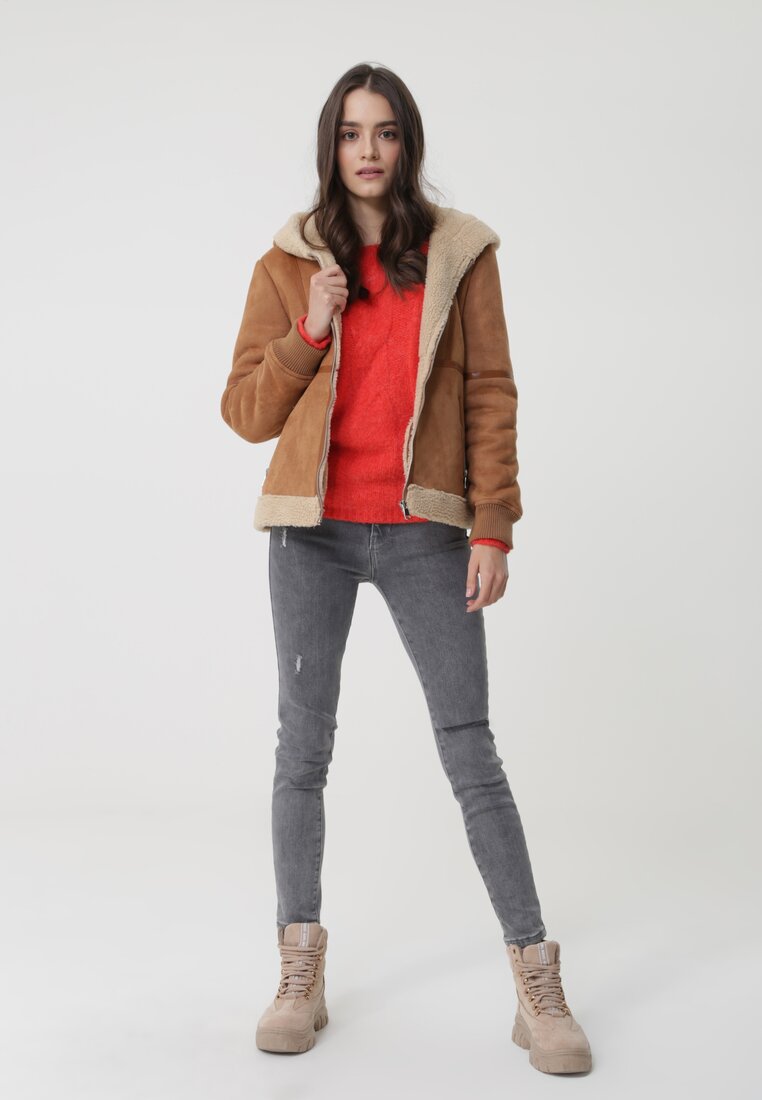 Czerwony Sweter Marin