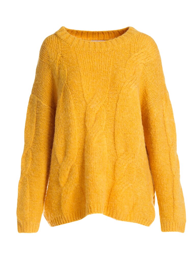 Żółty Sweter Marin