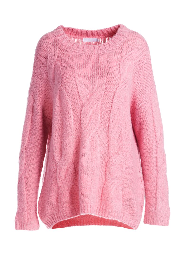 Różowy Sweter Marin
