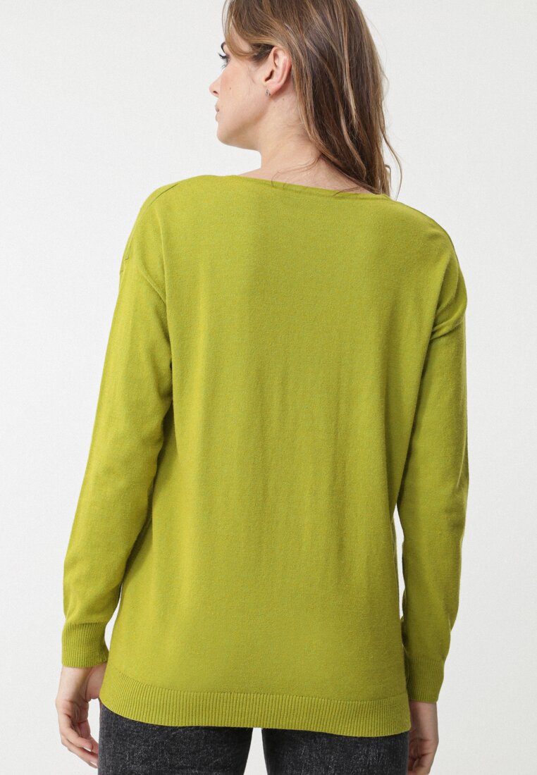 Zielony Sweter Crystal Brook
