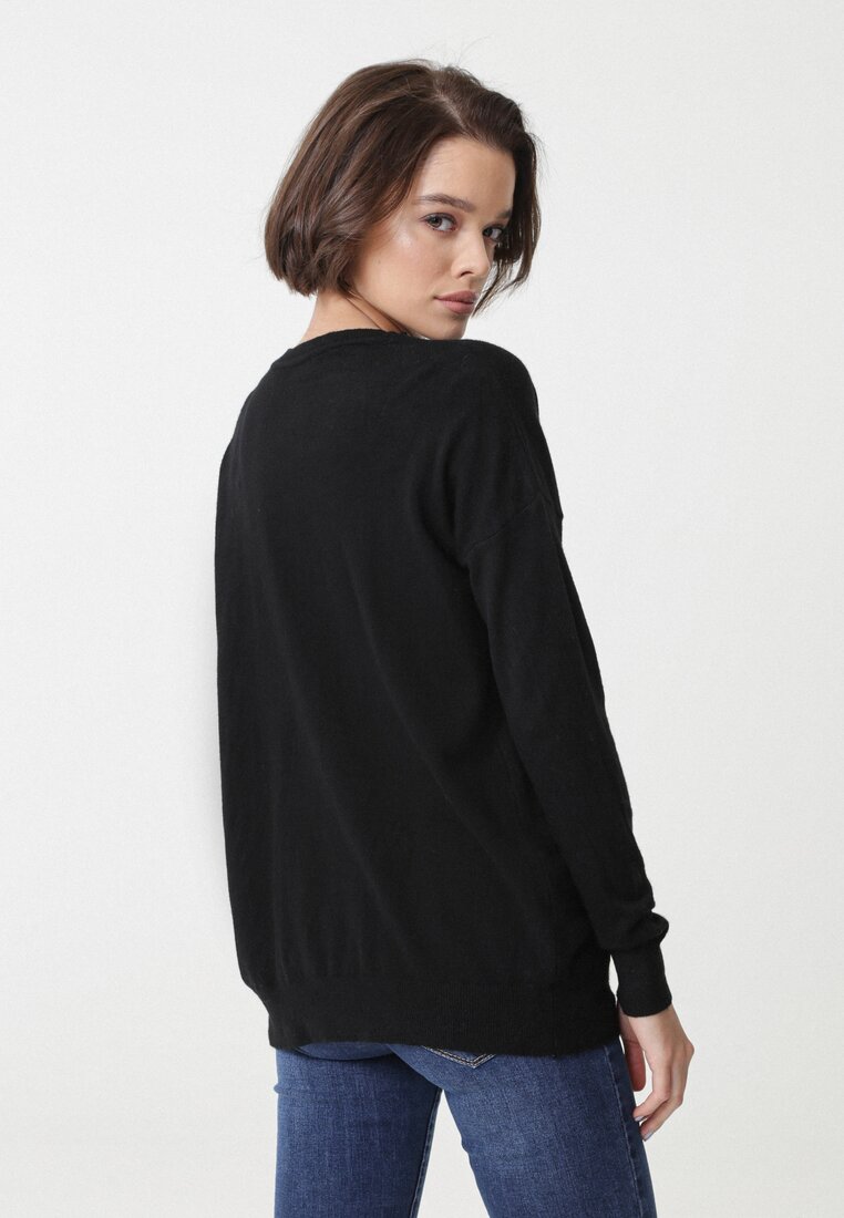 Czarny Sweter Ridgetop