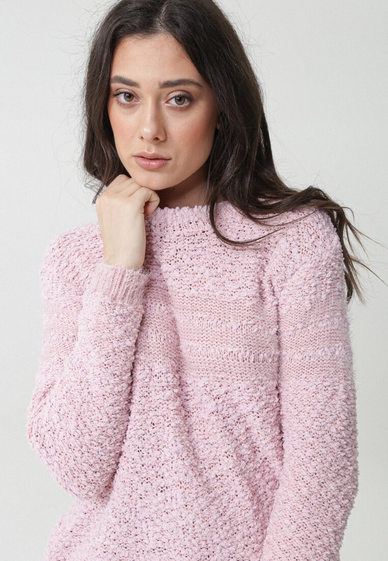 Różowy Sweter Eiliyah