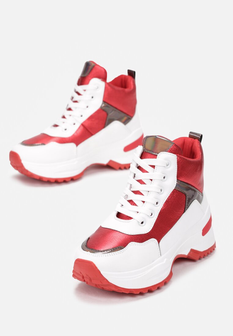 Czerwone Sneakersy Devllin