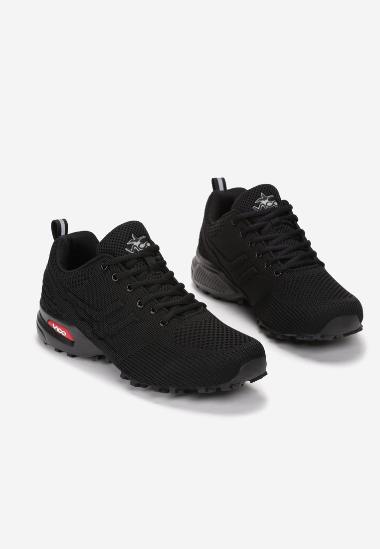 Czarne Buty Sportowe Stafford