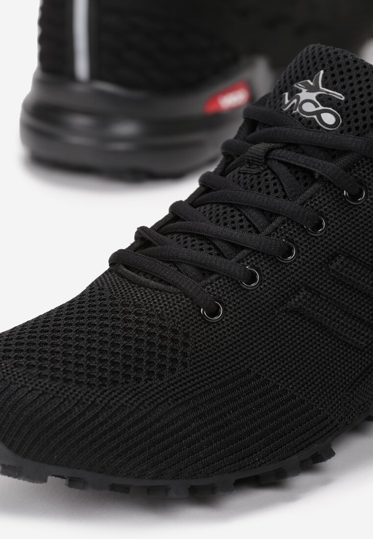 Czarne Buty Sportowe Stafford