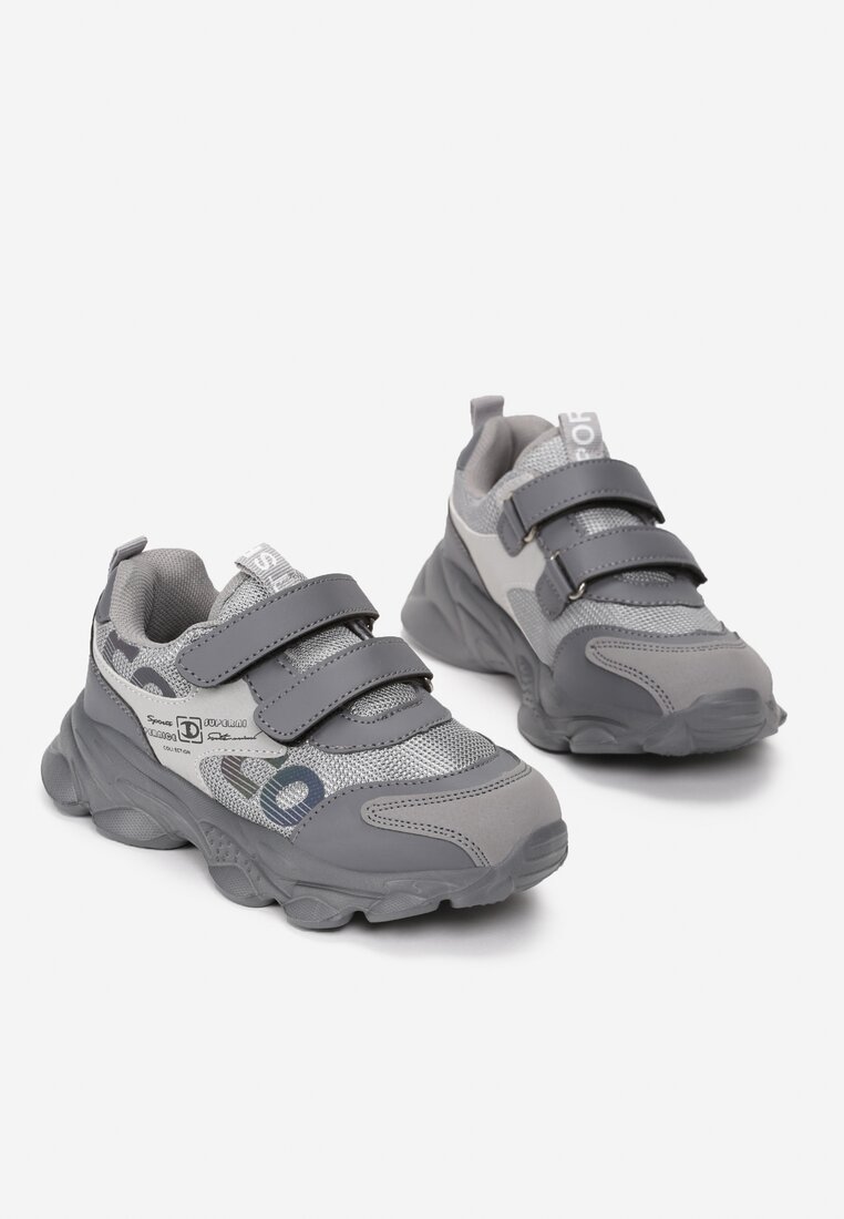 Szare Buty Sportowe Zaara