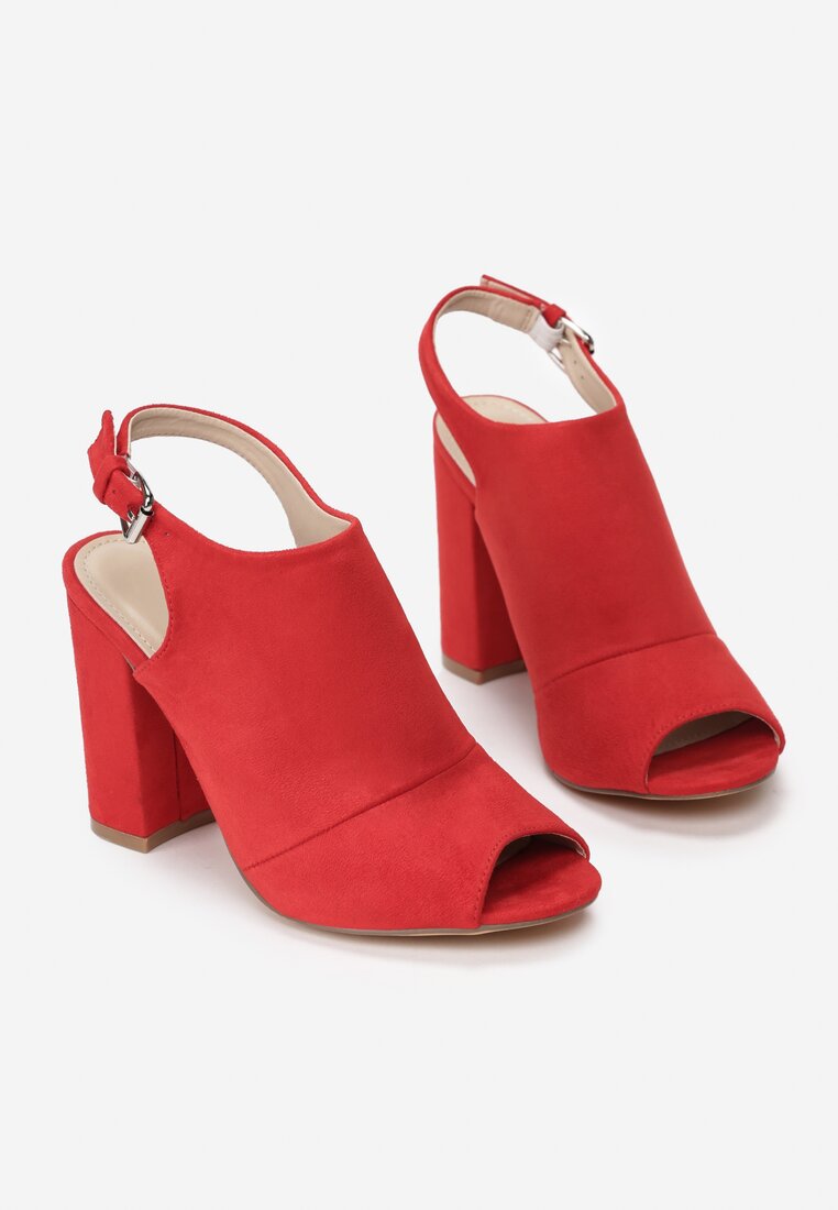 Czerwone Sandały Miles