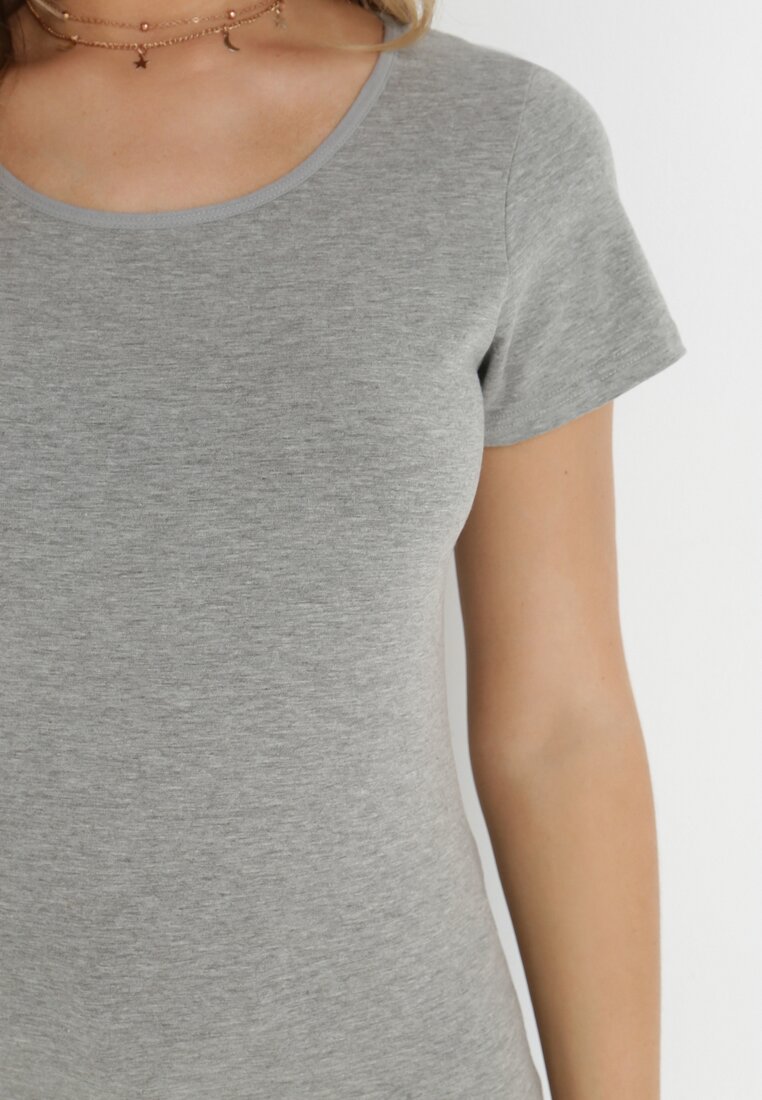 Szary T-shirt Eight