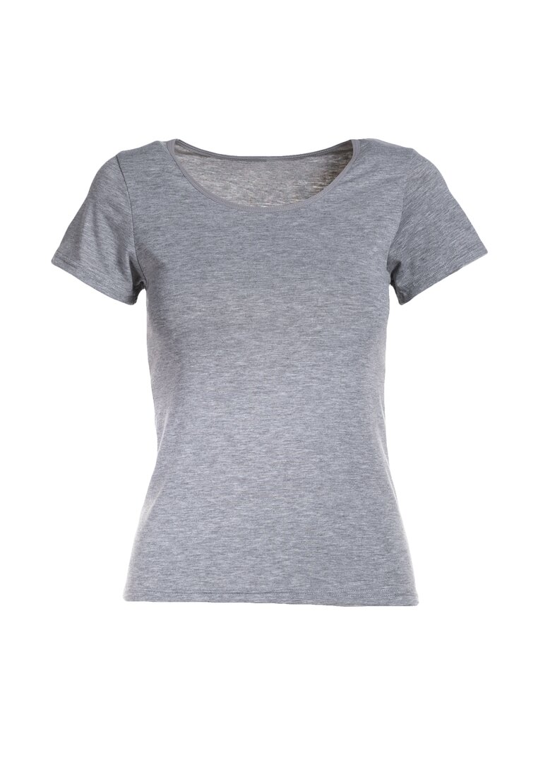 Szary T-shirt Eight