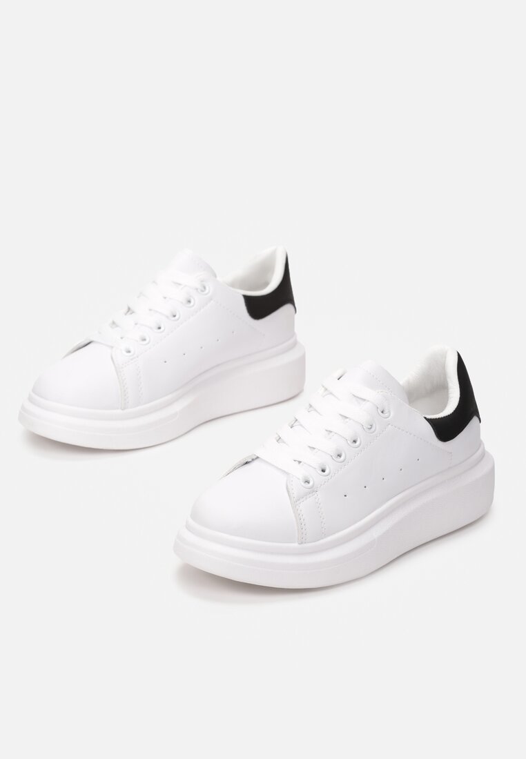 Biało-Czarne Sneakersy Neda