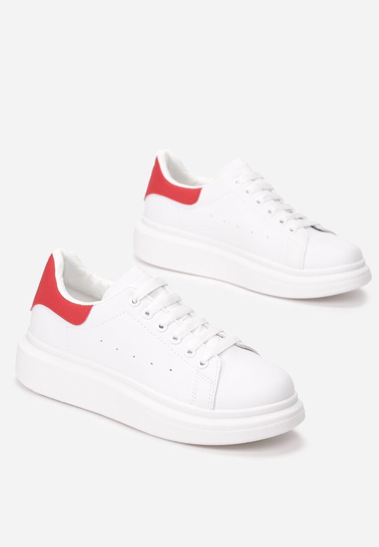 Biało-Czerwone Sneakersy Neda