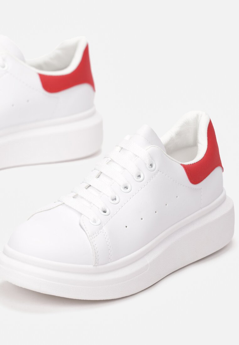 Biało-Czerwone Sneakersy Neda