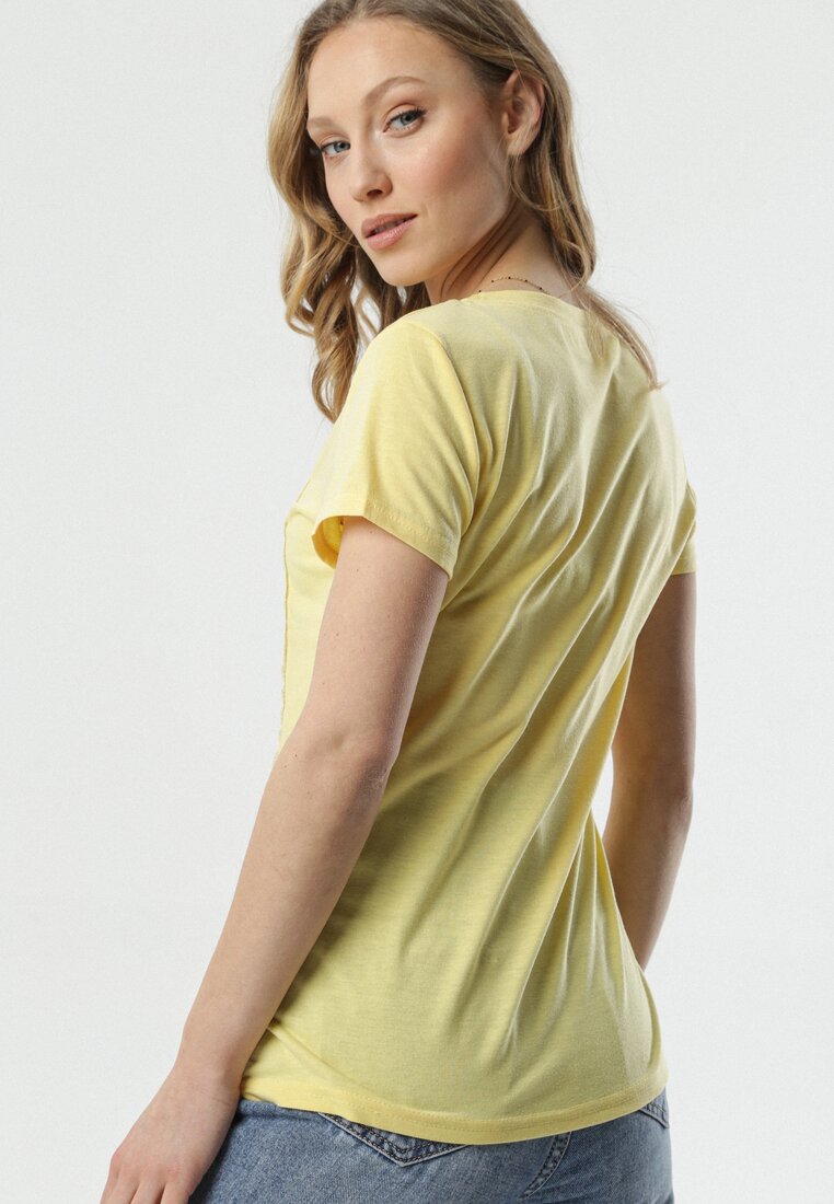 Żółty T-shirt Phalisyle