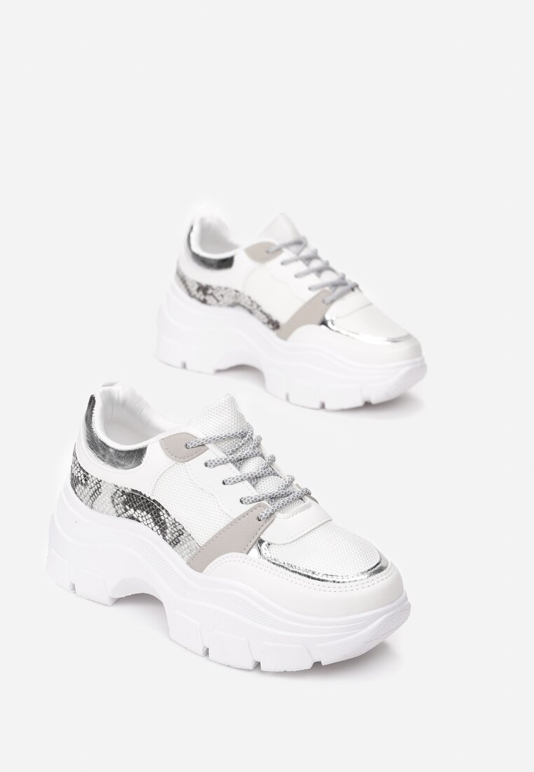 Białe Sneakersy Kelleia