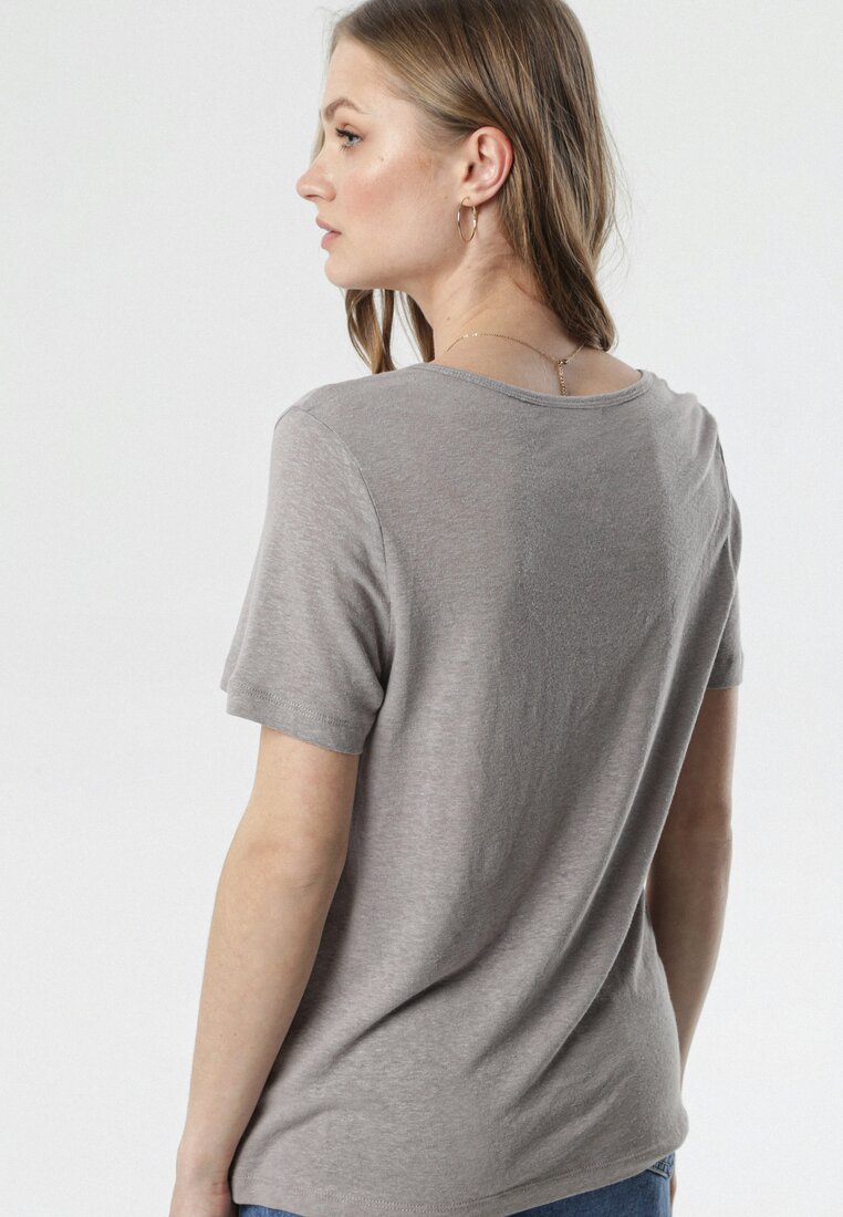 Khaki T-shirt Kleia