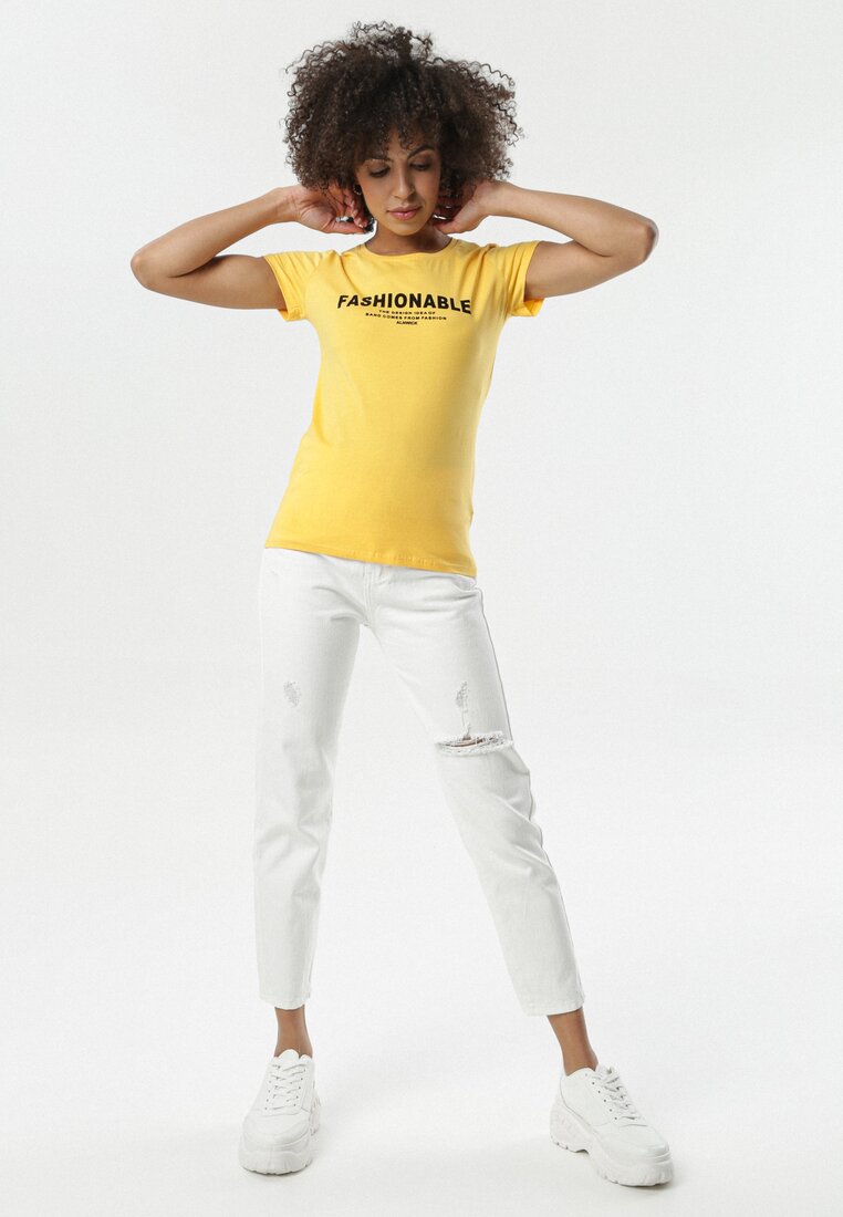 Żółty T-shirt Brisa