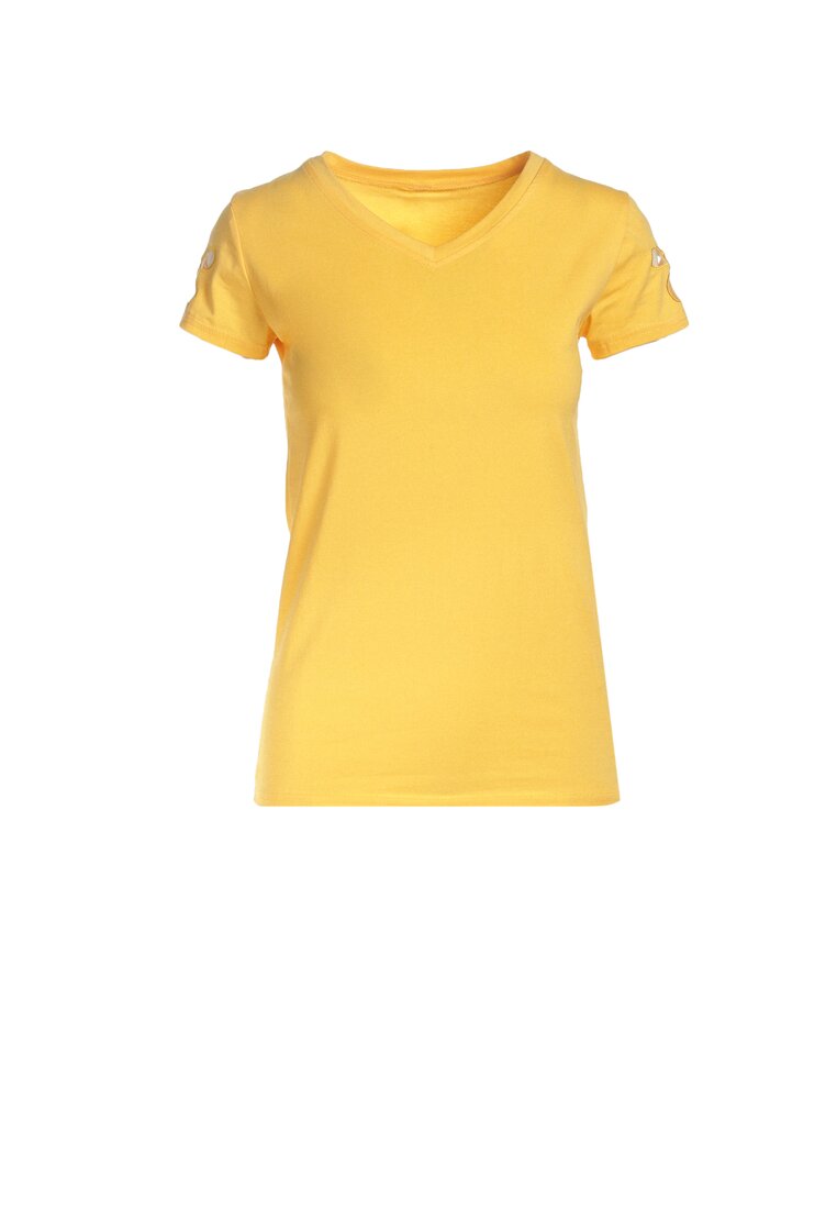 Żółty T-shirt Catia