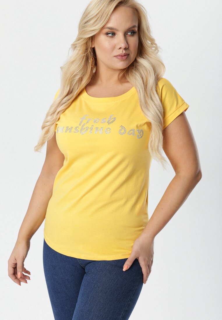 Żółty T-shirt Poreimenis