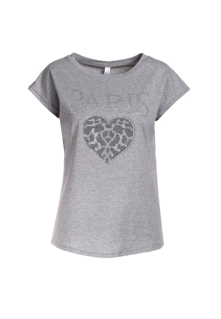 Szary T-shirt Raine