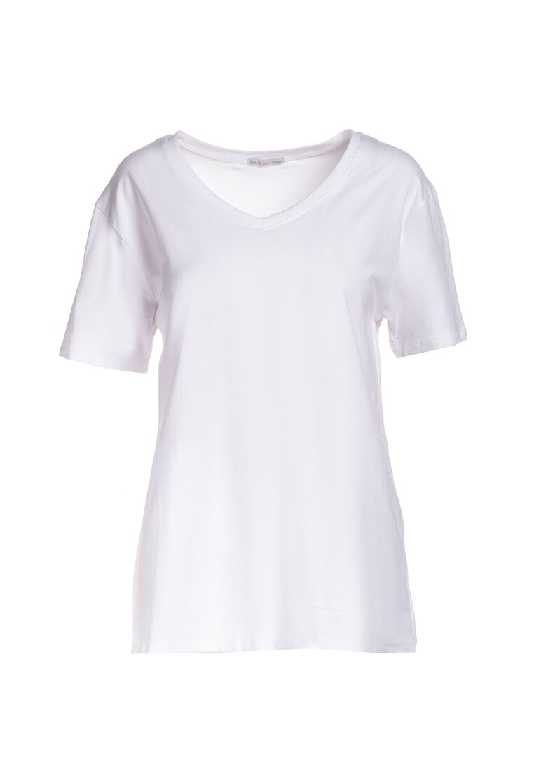 Biały T-shirt Genilin