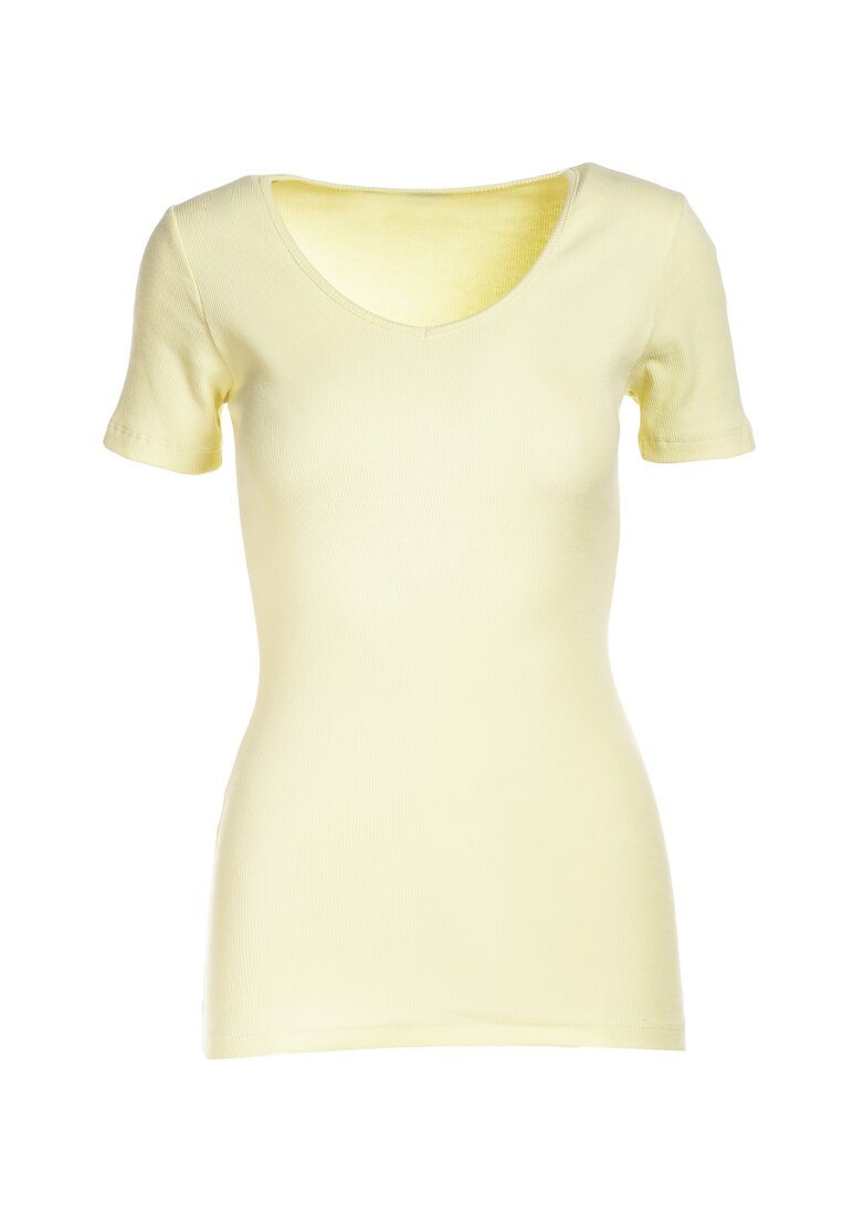 Żółty T-shirt Blomsea