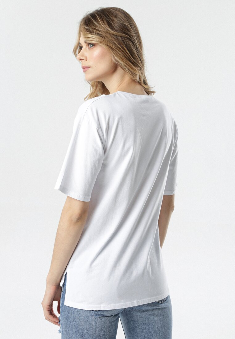 Biały T-shirt Crialacia
