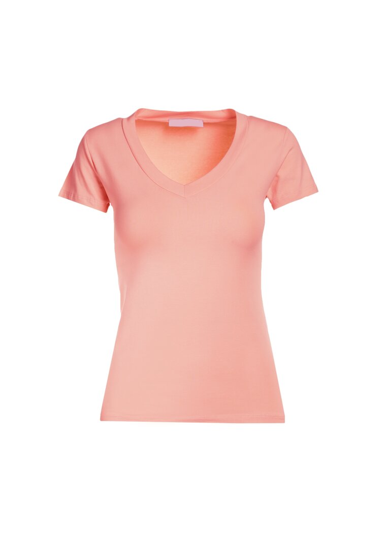 Jasnoróżowy T-shirt Aegameda
