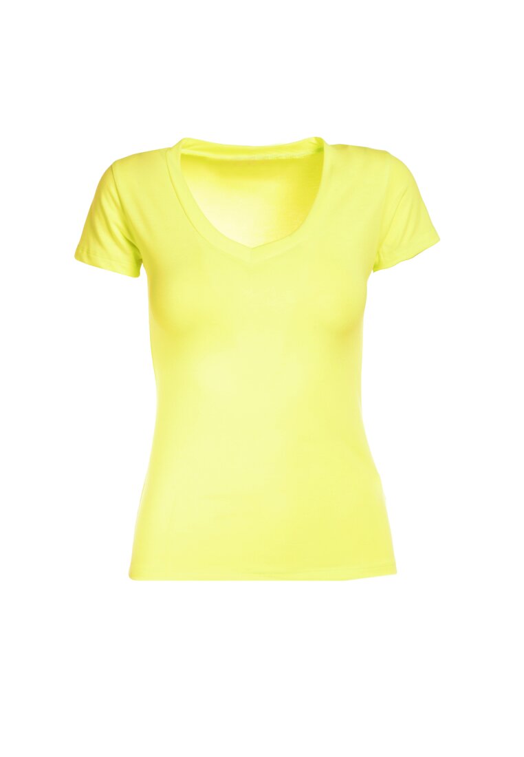 Żółty T-shirt Aegameda
