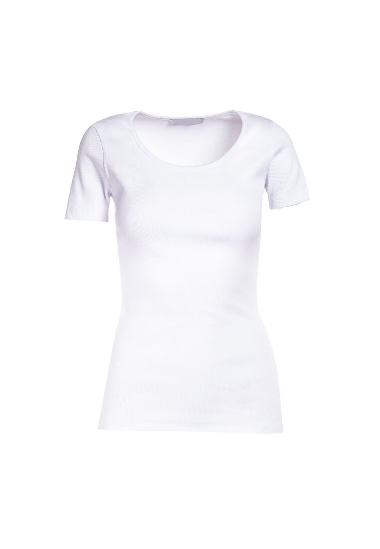 Biały T-shirt Ananore