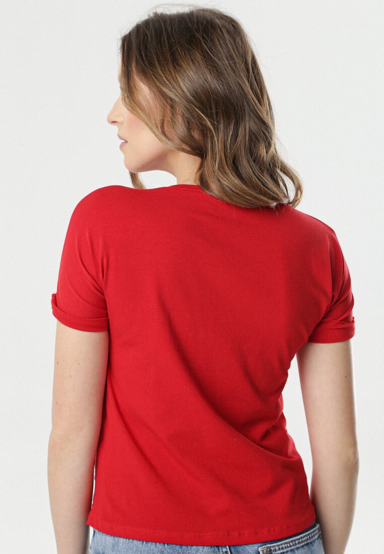 Czerwony T-shirt Echiseise