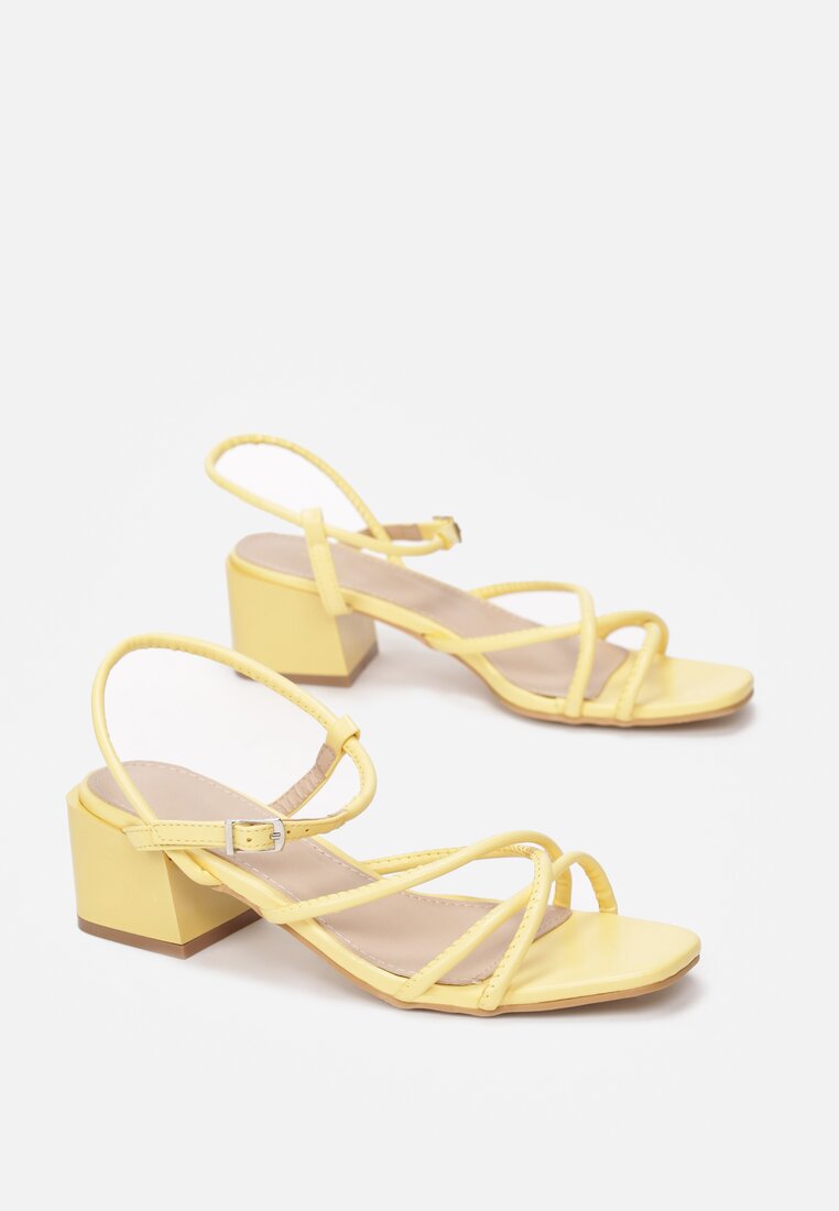 Żółte Sandały Alasis