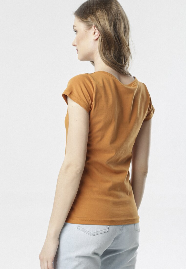Camelowy T-shirt Oranore