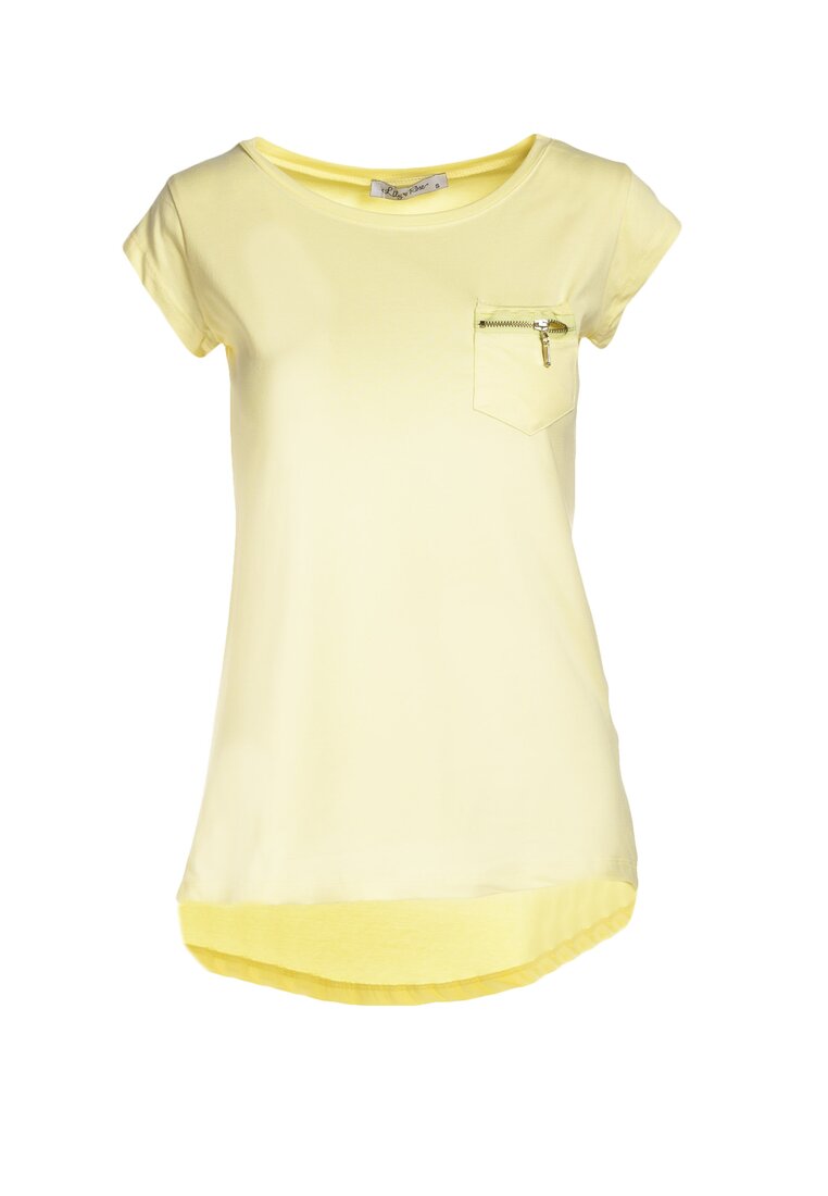 Jasnożółty T-shirt Theva