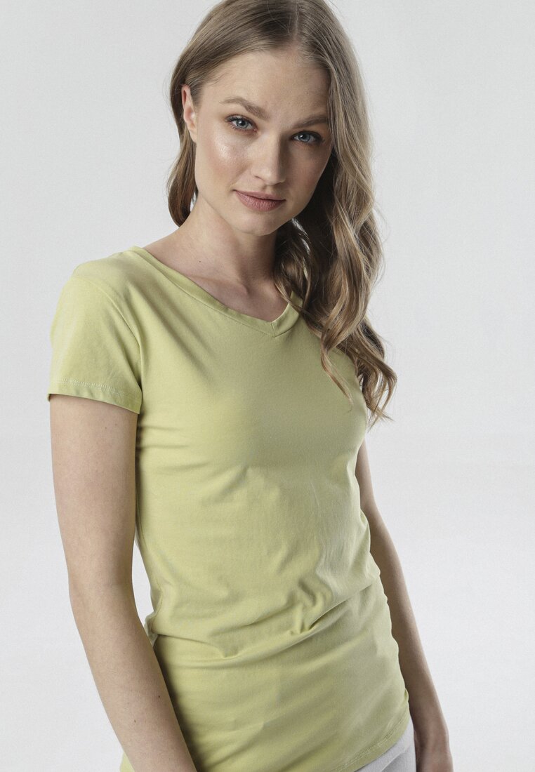 Jasnozielony T-shirt Mariviane