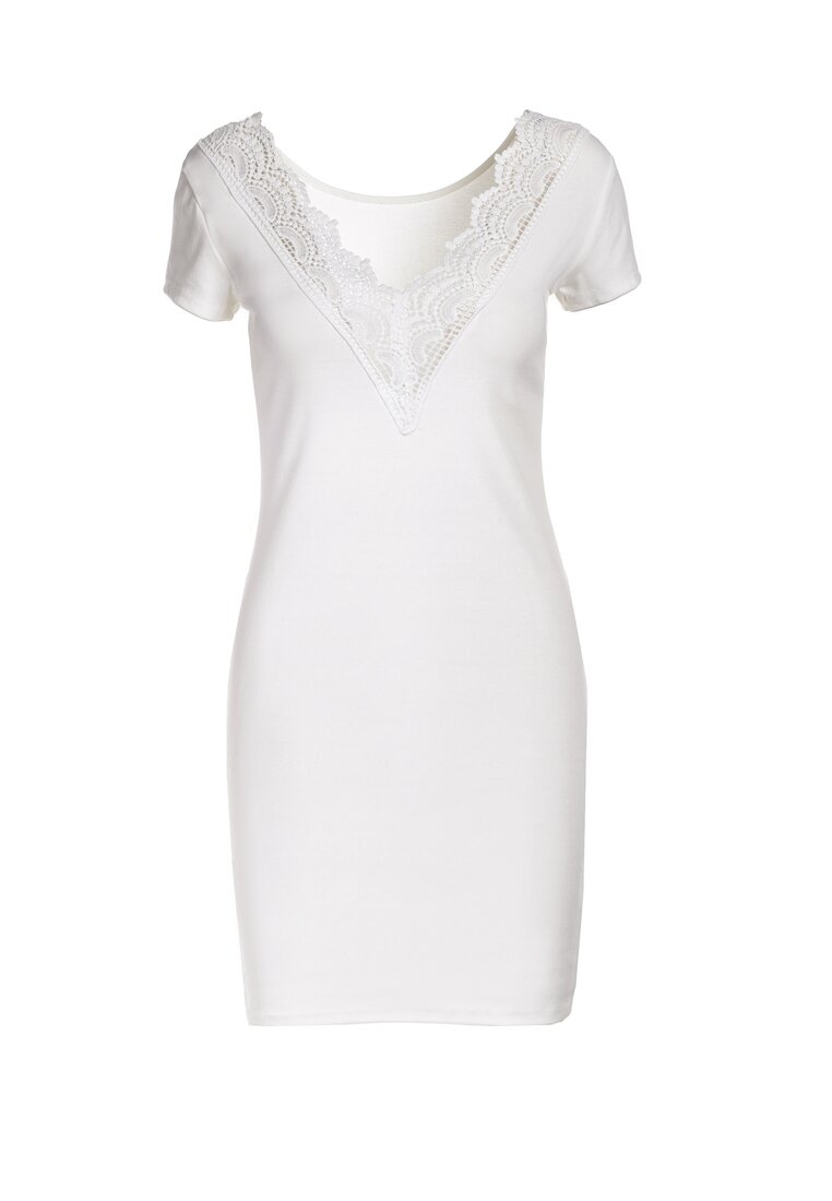 Biała Sukienka Kymere