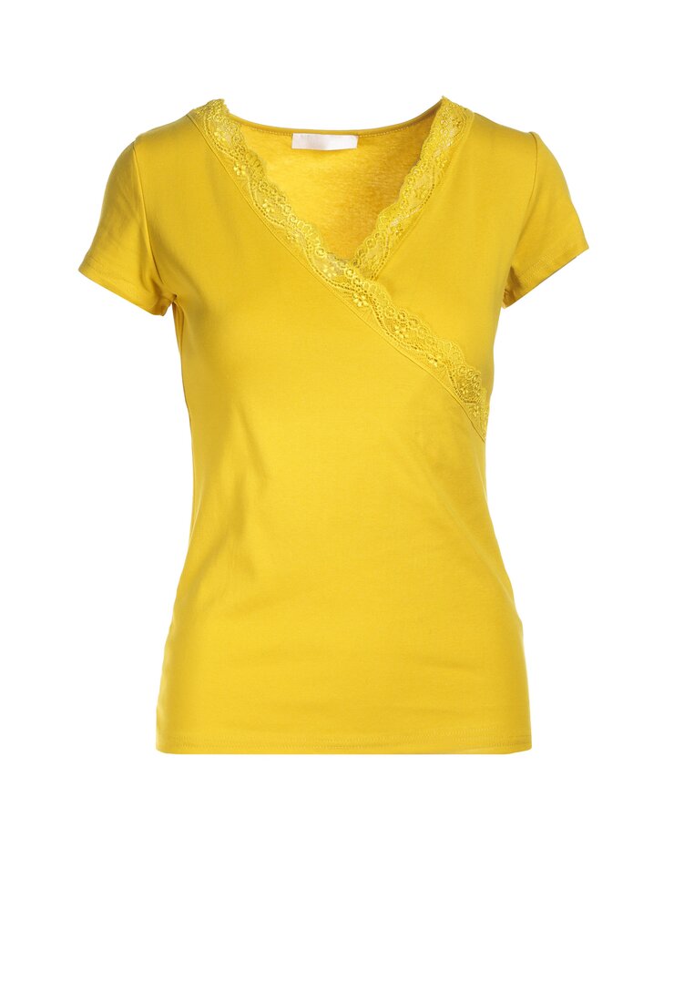 Żółty T-shirt Allulei