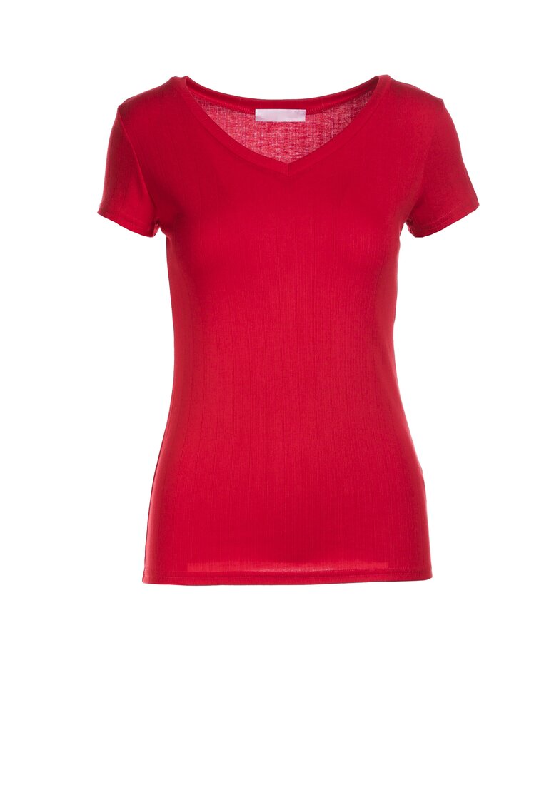 Czerwony T-shirt Anarah