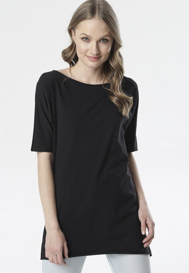Czarny T-shirt Raemare