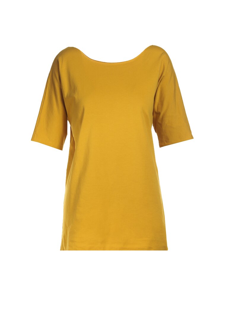 Żółty T-shirt Raemare