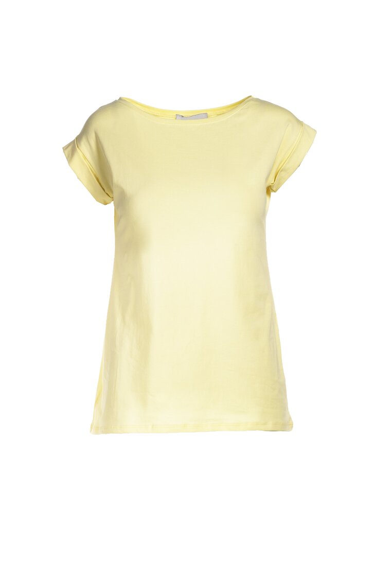 Jasnożółty T-shirt Noebelle
