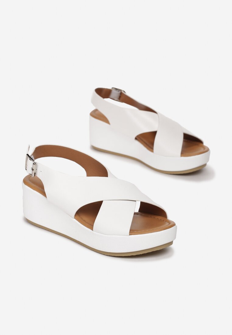 Białe Sandały Merinore