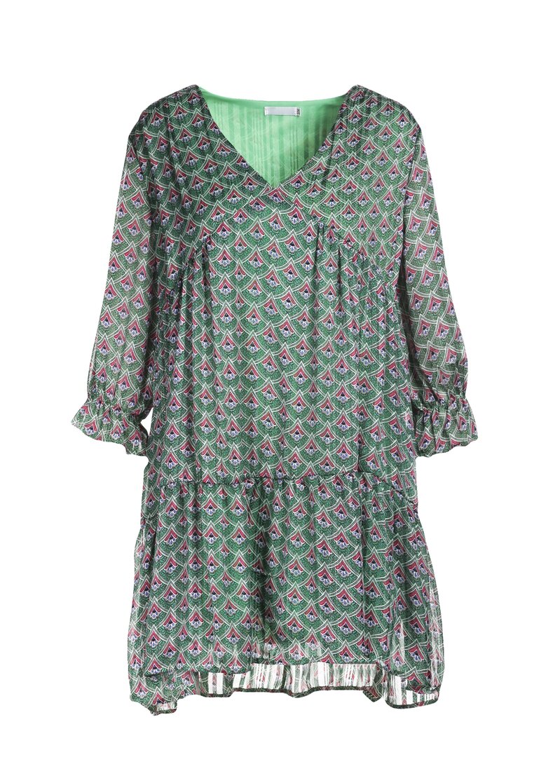 Zielona Sukienka Phiorila