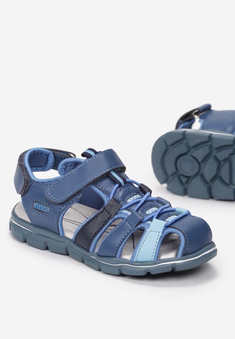 Niebieskie Sandały Kleophonos