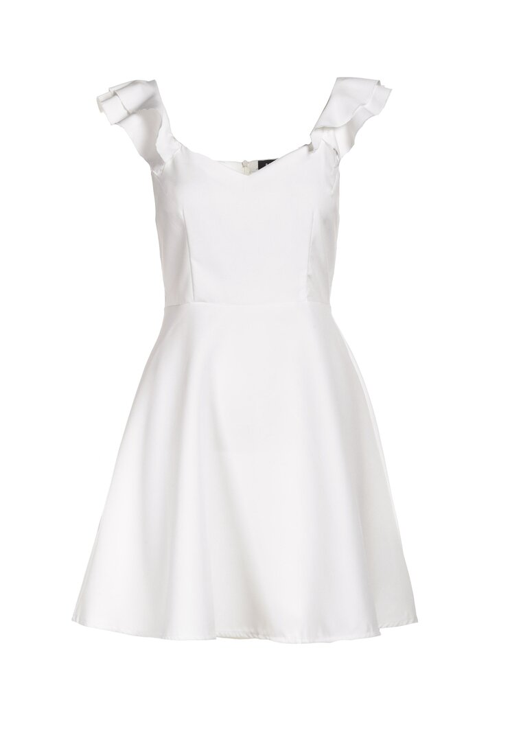Biała Sukienka Genirial
