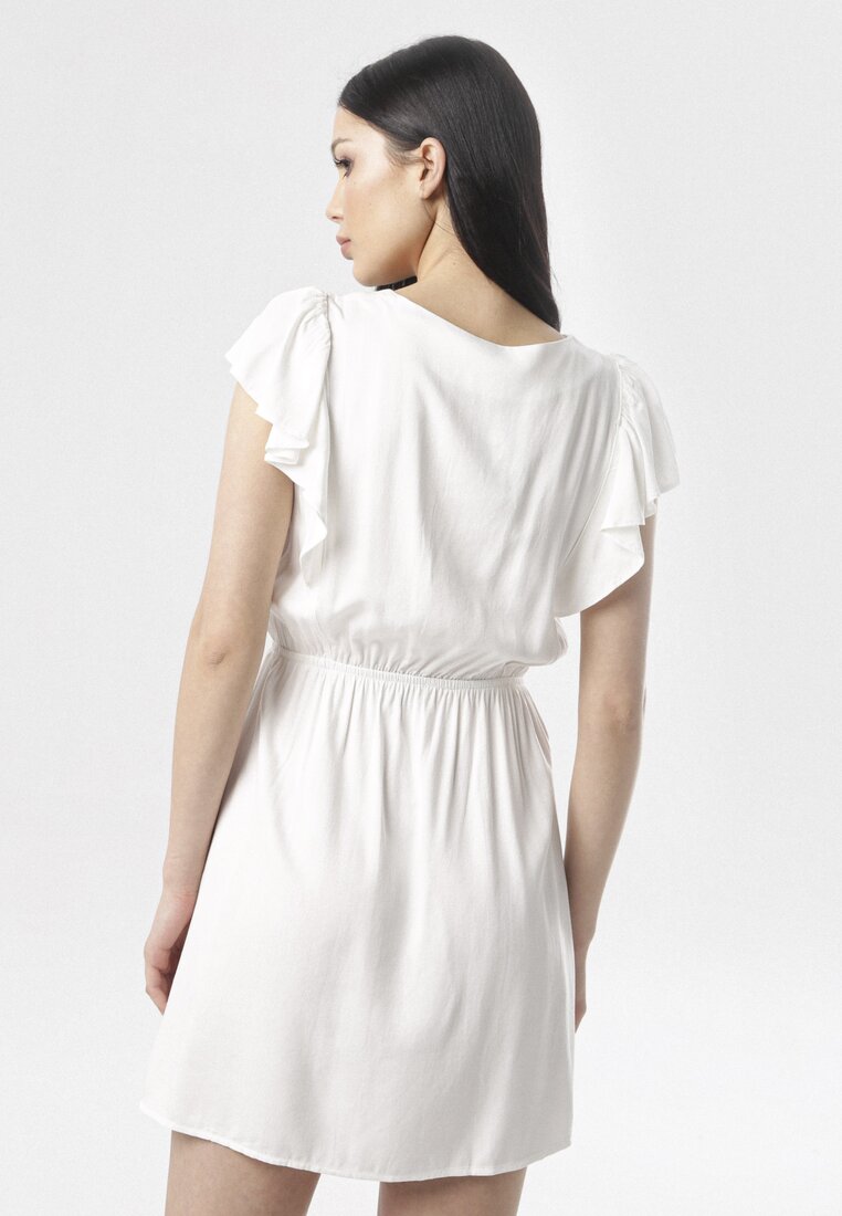 Biała Sukienka Murierena