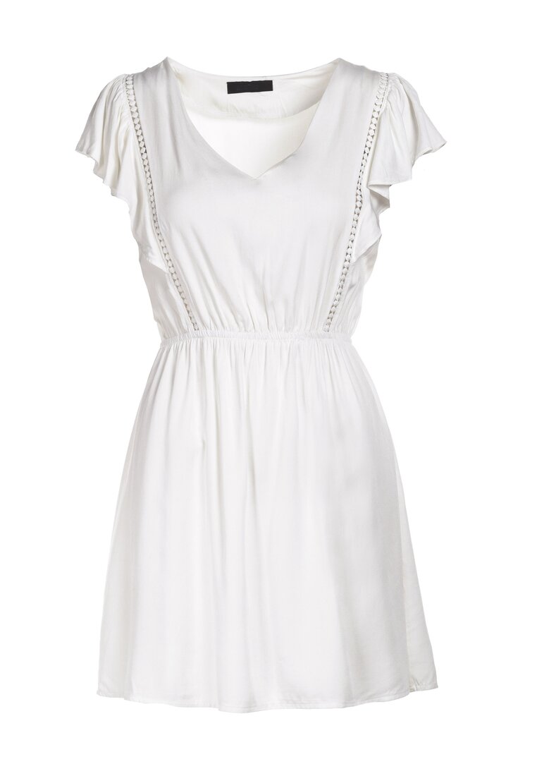 Biała Sukienka Murierena