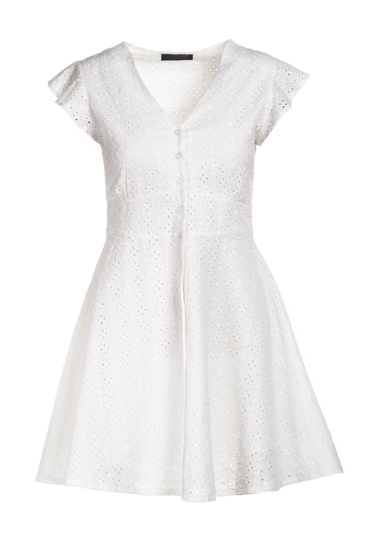 Biała Sukienka Murieciane