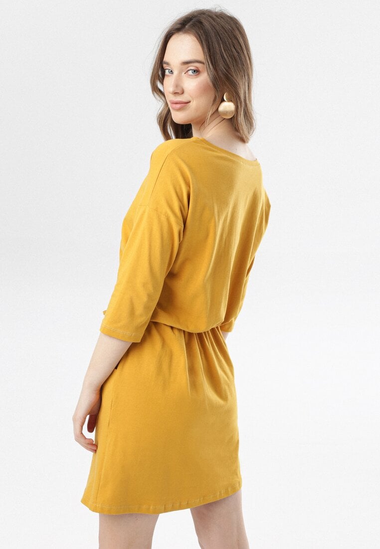 Żółta Sukienka Mellovia