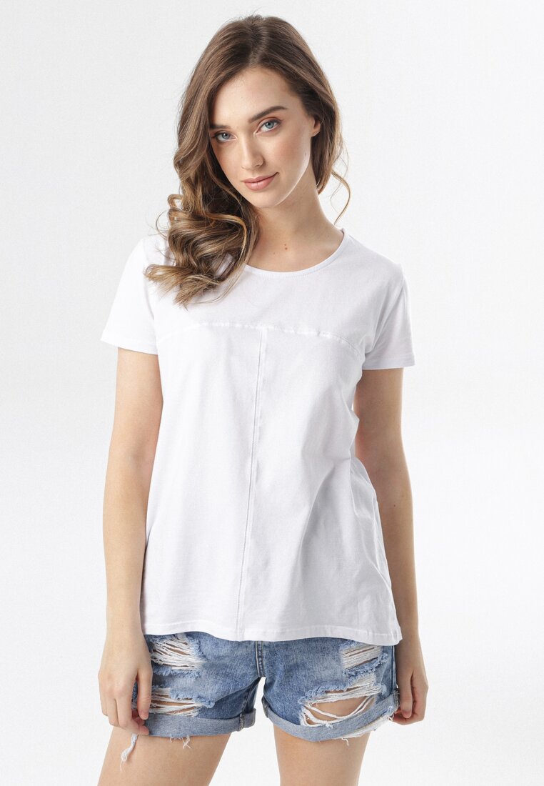 Biały T-shirt Assathea